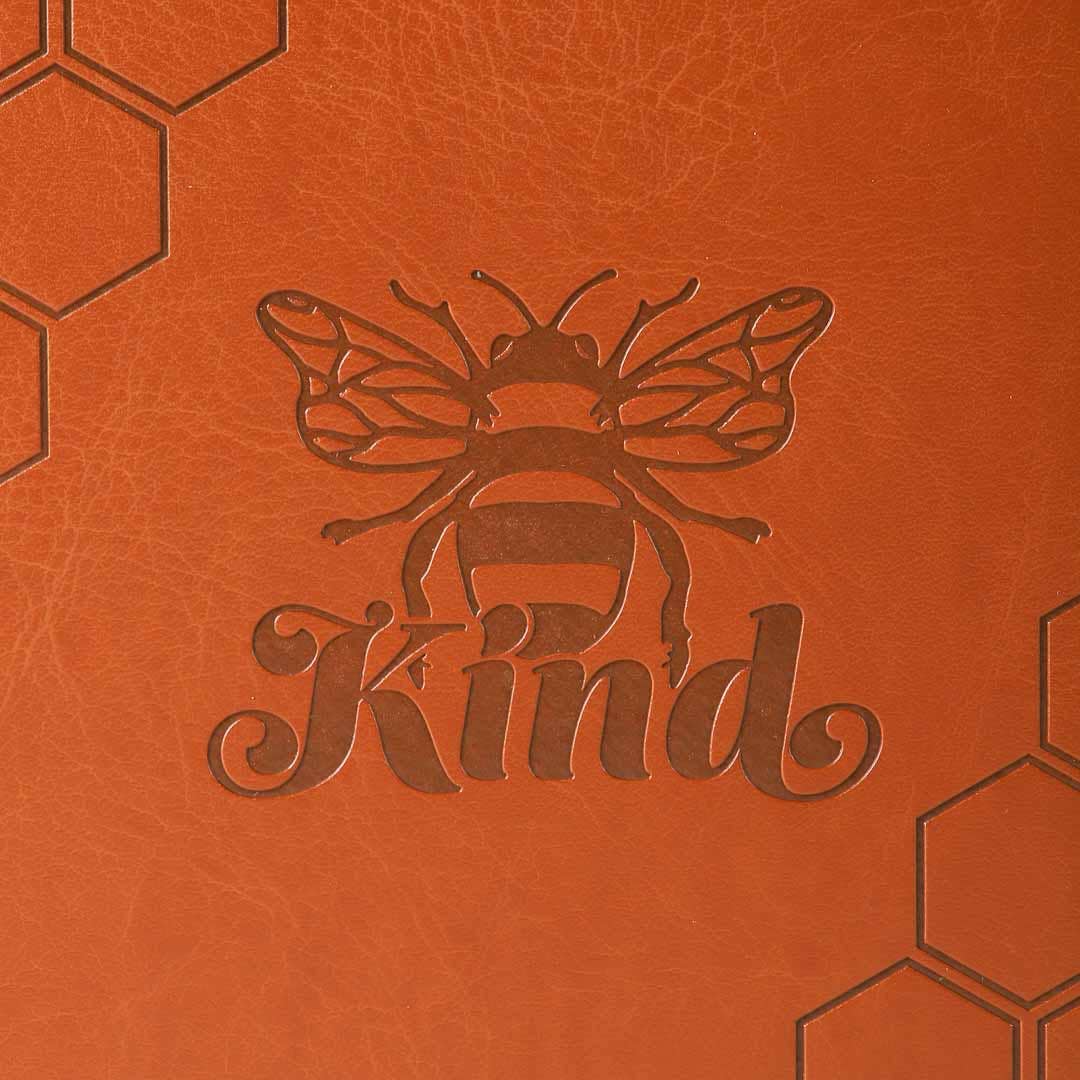 Imitation Leather Journal - Bee Kind - 196 Pages