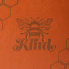 Imitation Leather Journal - Bee Kind - 196 Pages