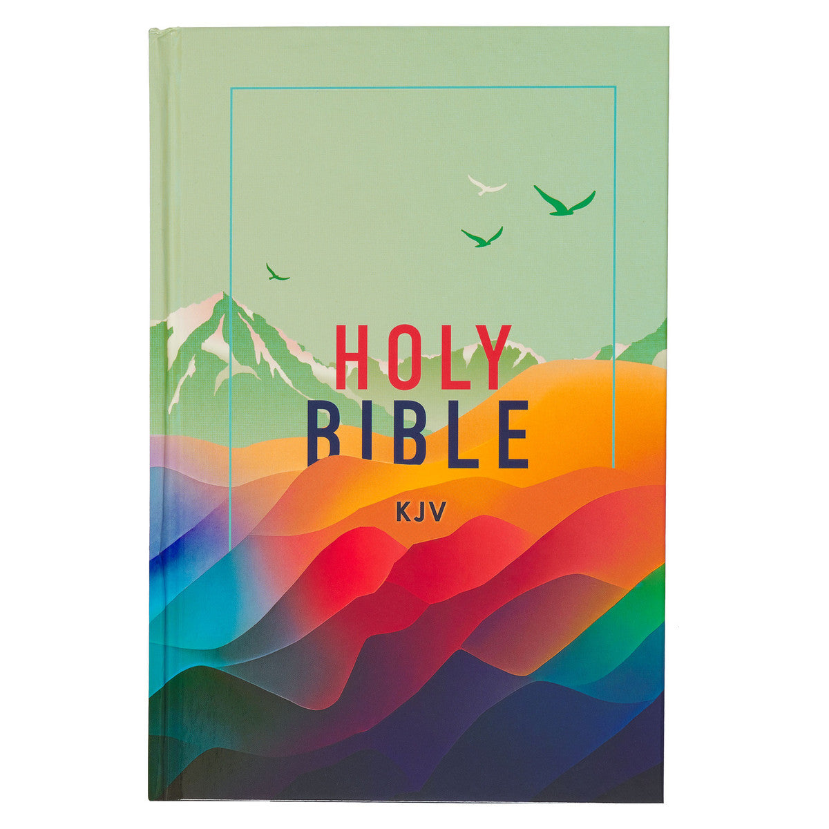 Colorful Hardcover Kid's King James Version Bible