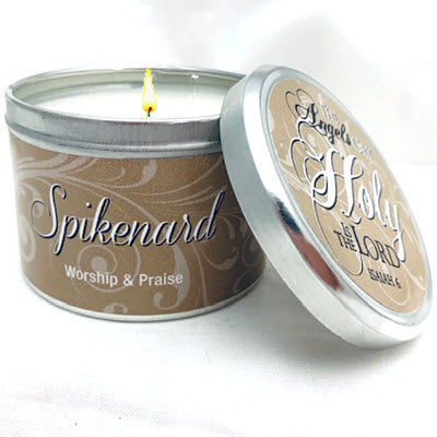 Spikenard -6oz Tin Candle